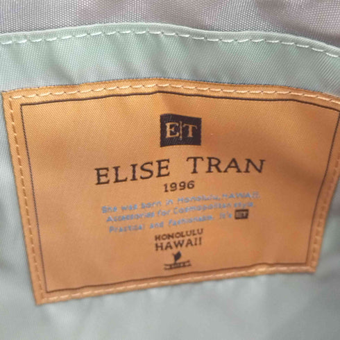 エリーゼトラン Elise Tran TORE ミニポーチ付き ショルダーバッグ レディース