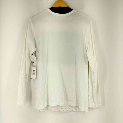 ガンリュウ GANRYU AD2014 14AW フロントドット リフレクター L/S クルーネックシャツ メンズ JPN:M