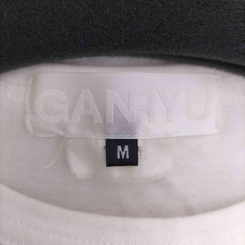 ガンリュウ GANRYU AD2014 14AW フロントドット リフレクター L/S クルーネックシャツ メンズ JPN:M