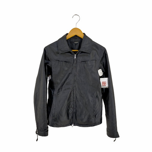 ハムネット HAMNETT ヒップレザー ジップアップジャケット メンズ JPN:M