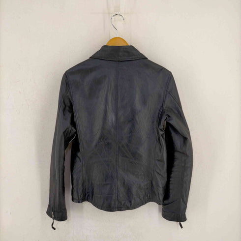 ハムネット HAMNETT ヒップレザー ジップアップジャケット メンズ JPN:M