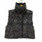 プランクプロジェクト PRANK PROJECT Vegan Leather Puffer Vest ダイアゴナルジップ レディース FREE