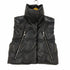 プランクプロジェクト PRANK PROJECT Vegan Leather Puffer Vest ダイアゴナルジップ レディース FREE