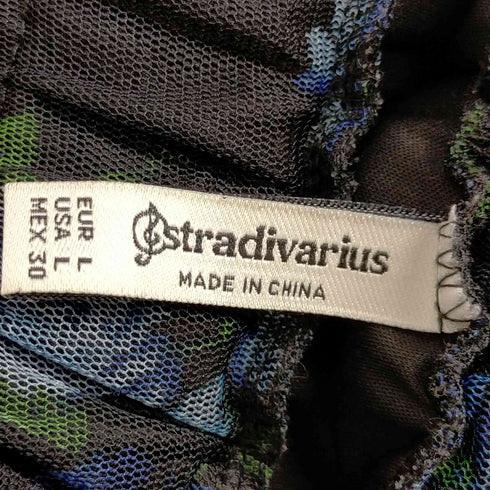 ストラディバリウス Stradivarius 花柄フレアスカート レディース JPN:L