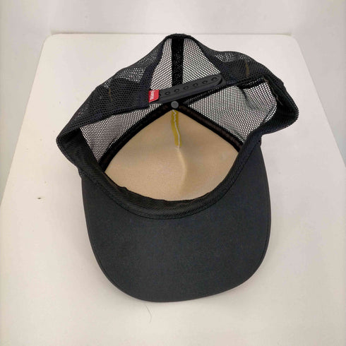 ステューシー Stussy 00S OLD Y2K RESPECT 8ボール缶バッジ メッシュキャップ メンズ