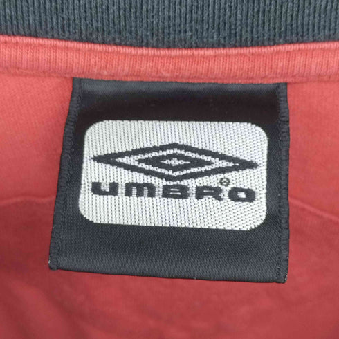 アンブロ UMBRO ロゴ刺繍 クルーネック ショートスリーブTシャツ メンズ