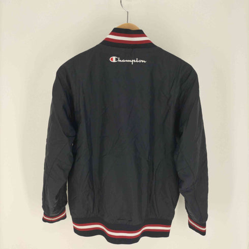 チャンピオン Champion 裏地 フリース ロゴ ワッペン ナイロン スタジャン メンズ JPN:M