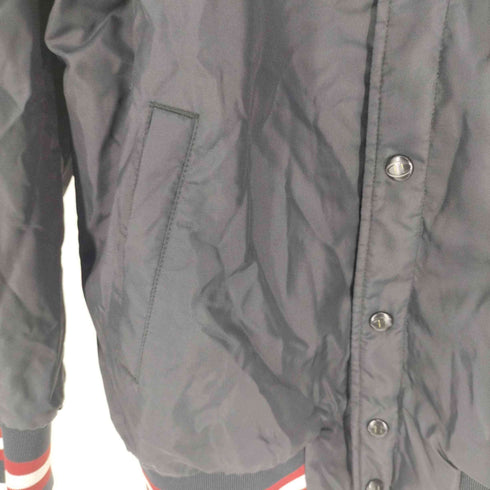 チャンピオン Champion 裏地 フリース ロゴ ワッペン ナイロン スタジャン メンズ JPN:M