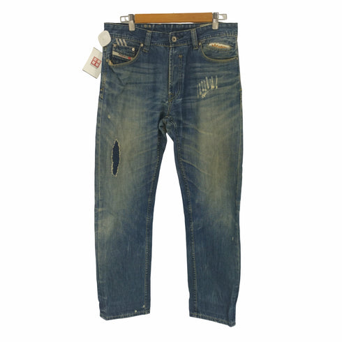 ディーゼル DIESEL VIKER-AD ダメージ 加工 デニム パンツ メンズ W34 L33