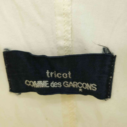 トリココムデギャルソン tricot COMME des GARCONS フラワーモチーフ ロングスリーブシャツ レディース