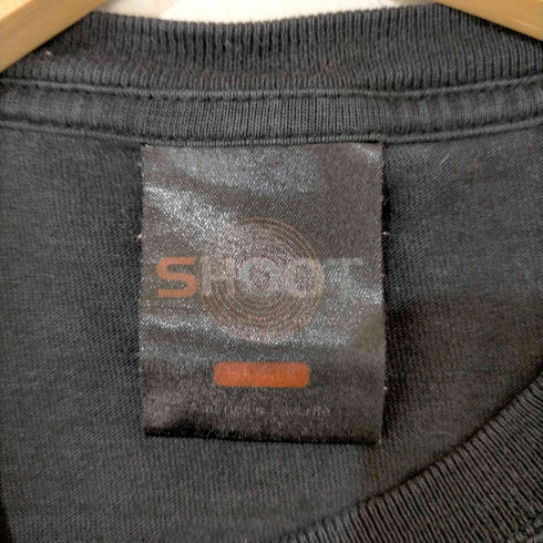 シュート SHOOT クルーネックバンドTシャツ メンズ
