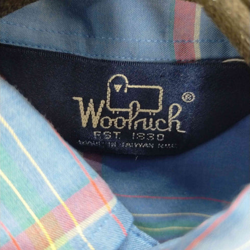 ウールリッチ WOOLRICH 80S 三角タグ BDチェックシャツ メンズ