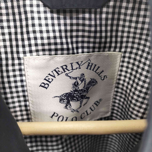 ビバリーヒルズポロクラブ BEVERLY HILLS POLO CLUB 裏地 チェック ロゴ 刺繍 G9型 スイングトップ ハリントン ジャケット メンズ import:L
