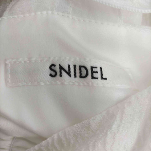 スナイデル snidel 24SS 肩リボンジャガードキャミワンピース レディース JPN:0