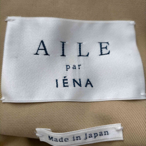 イエナ IENA 裏地ウールカシミヤ トレンチコート レディース JPN:38