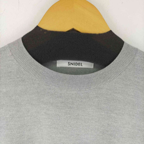 スナイデル snidel 24SS モチーフラインストーンハーフスリーブプルオーバー レディース ONE SIZE