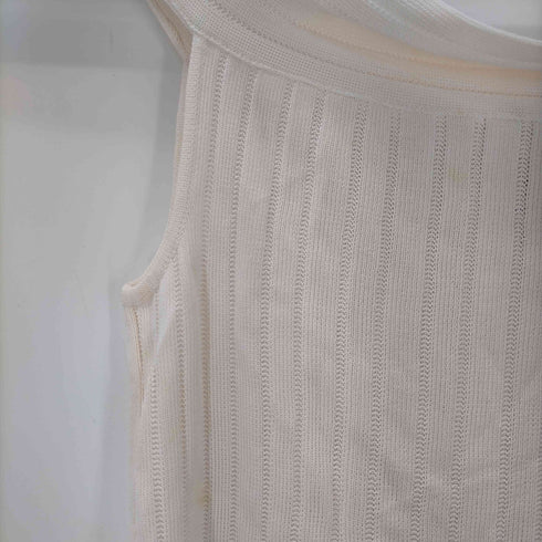 アルマーニコレツィオーニ ARMANI COLLEZIONI イタリア製ノースリーブニット レディース JPN:42