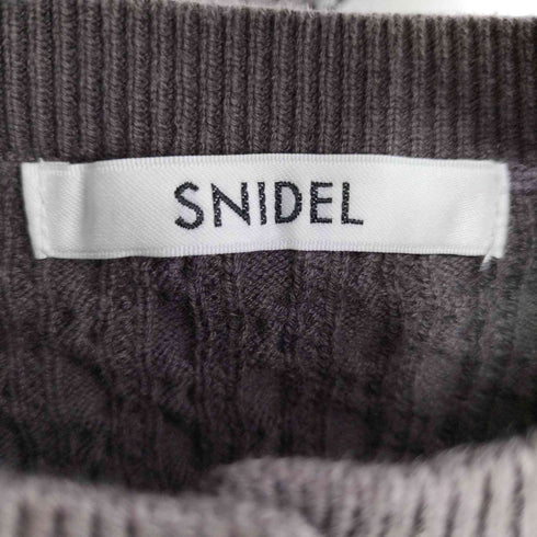 スナイデル snidel 24SS リボンモチーフカーディガン レディース ONE SIZE