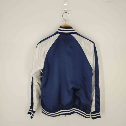 カンビオ CAMBIO バイカラーシンプルスカジャン 光沢 メンズ import:M