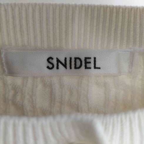 スナイデル snidel 24SS リボンモチーフカーディガン レディース ONE SIZE