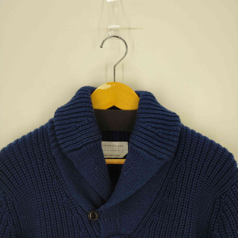 トゥモローランドトリコ TOMORROWLAND tricot ショールカラー厚手ニット メンズ import:M