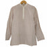 アーペーセー A.P.C. 90s フランス製 バンドカラーストライプ プルオーバーシャツ レディース import:S