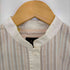 アーペーセー A.P.C. 90s フランス製 バンドカラーストライプ プルオーバーシャツ レディース import:S