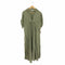 ザラ ZARA LINEN SLIT DRESS リネン スリットドレス スキッパーワンピース レディース import:M