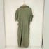 ザラ ZARA LINEN SLIT DRESS リネン スリットドレス スキッパーワンピース レディース import:M