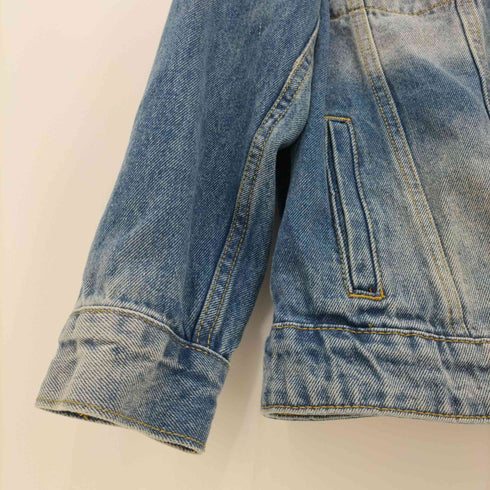 9ix ファイヤーマンノーカラーデニムジャケット メンズ JPN:XL