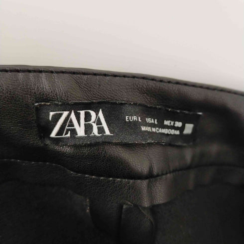 ザラ ZARA スキニーフィットフェイクレザーパンツ メンズ