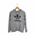 アディダス adidas トレフォイルロゴラグランフーディ― レディース JPN:L