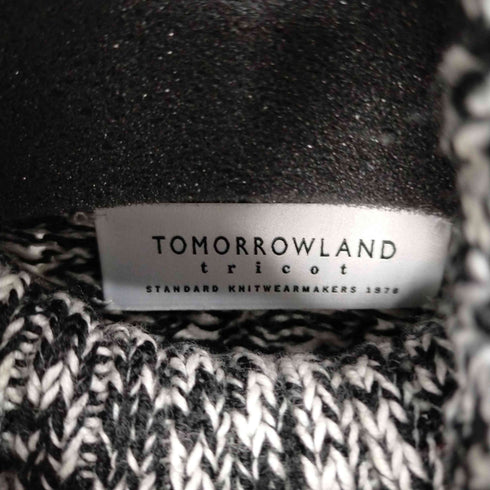 トゥモローランドトリコ TOMORROWLAND tricot ローゲージタートルネックケーブルニット メンズ import:M