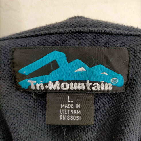 トライマウンテン TRI-MOUNTAIN 企業ロゴ ポロシャツ メンズ JPN:L