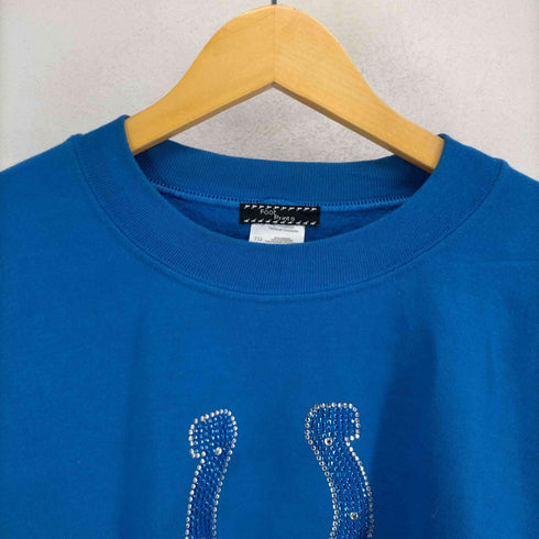 FOOT PRINTS ホースシューラインストーン装飾 クルーネックスウェット メンズ JPN:XL