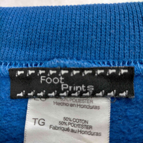 FOOT PRINTS ホースシューラインストーン装飾 クルーネックスウェット メンズ JPN:XL