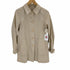 アクアスキュータム AQUASCUTUM 90s 日本製 総柄ショート丈ステンカラーコート レディース
