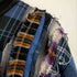 ジレ gilet REMAKE WIDE HOOD SHIRT リメイクシャツ 再構築 フード付き ネルシャツ メンズ FREE