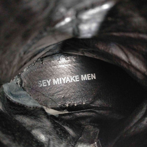 イッセイミヤケメン ISSEY MIYAKE MEN トラッドソール サイドジップ ライディングブーツ メンズ