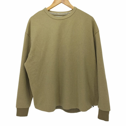 KaraKu 厚手リブ袖クルーネックTシャツ メンズ import:XL