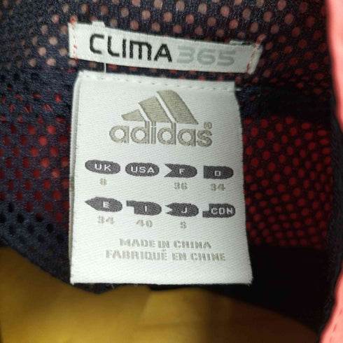 アディダス adidas 00s CLIMA365 フロントロゴ刺繍 カッティングデザインジャケット レディース JPN:S