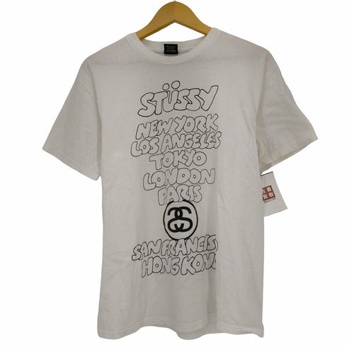 ステューシー Stussy 00s メキシコ製 ワールドツアーTシャツ メンズ import:M