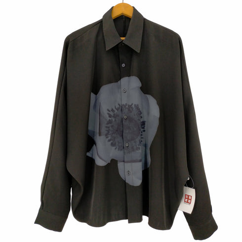 エルノロゼット Ellno Loset フラワードルマンとろみシャツ メンズ import:L