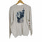 ヘインズ Hanes MADE IN USA WINTER WONDERLAND ラメ混プリントスウェット メンズ JPN:XL