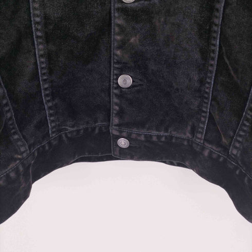 クリスチャンダダ CHRISTIAN DADA 19AW SIGNAL NOISE ベロア トラッカージャケット メンズ JPN:46