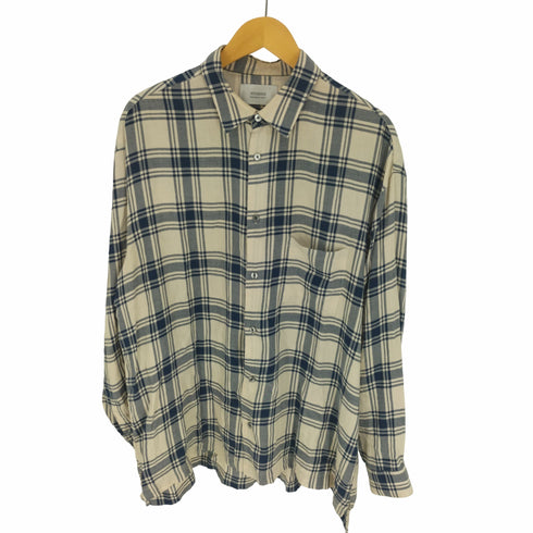 ステュディオス STUDIOUS Check Regular Color L/S Shirt メンズ