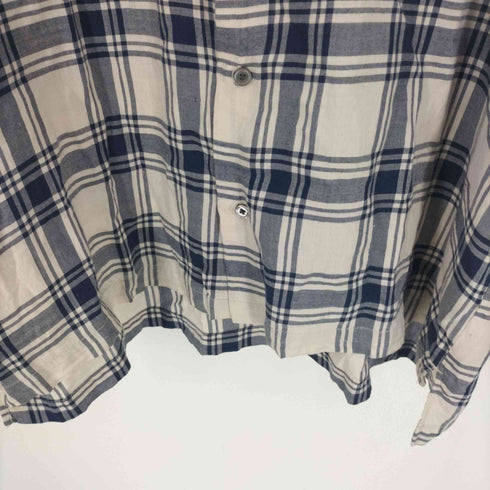 ステュディオス STUDIOUS Check Regular Color L/S Shirt メンズ