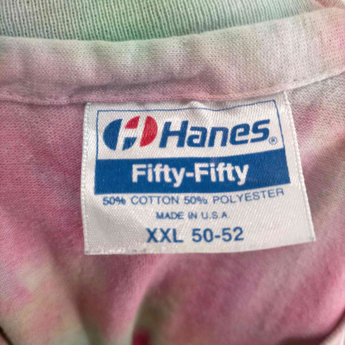 ヘインズ Hanes STOCKTON SALSA FESTIVAL 1990 タイダイ染 メンズ JPN:XXL