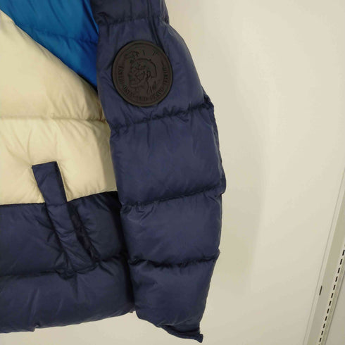 ディーゼル DIESEL バイカラーダウンジャケット メンズ import:M