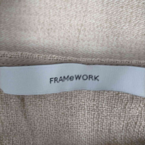 フレームワーク FRAMe WORK 22SS リネンポンチョ レディース FREE